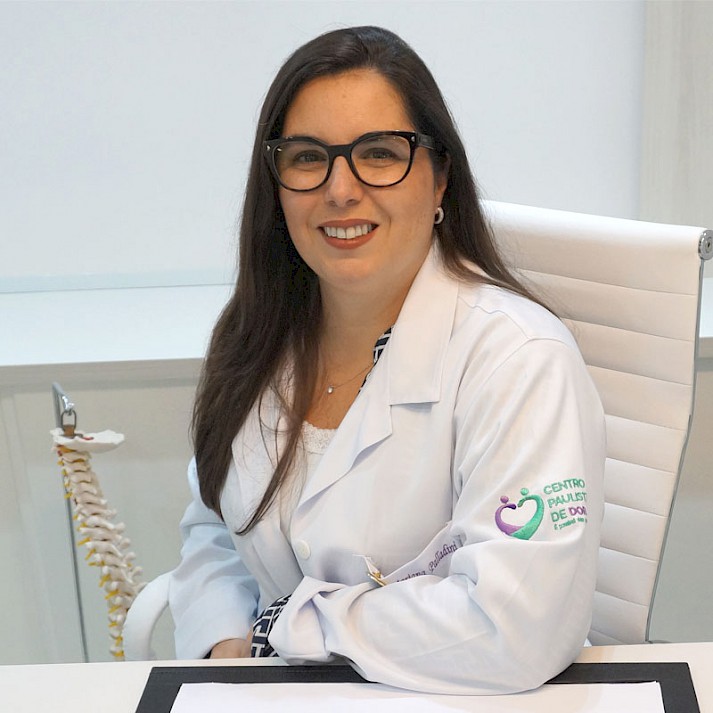 Dra. Mariana Palladini – Médica responsável pelo Centro Paulista de Dor